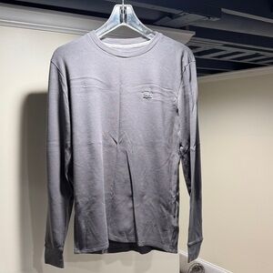 Lacoste Men's Long Sleeve Shirt in Gray